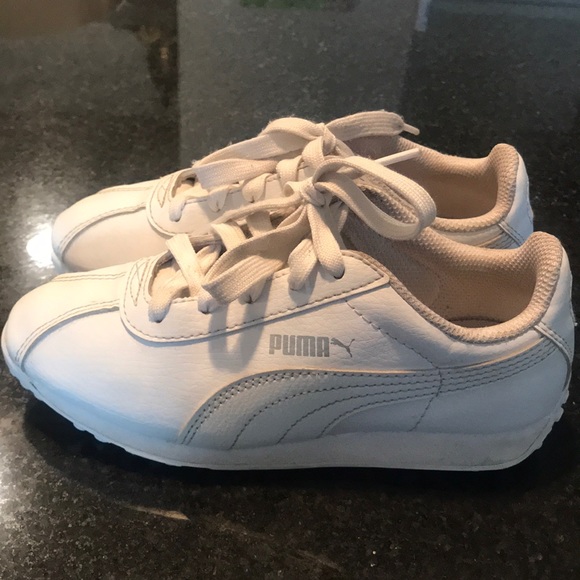 puma white shoes for girls